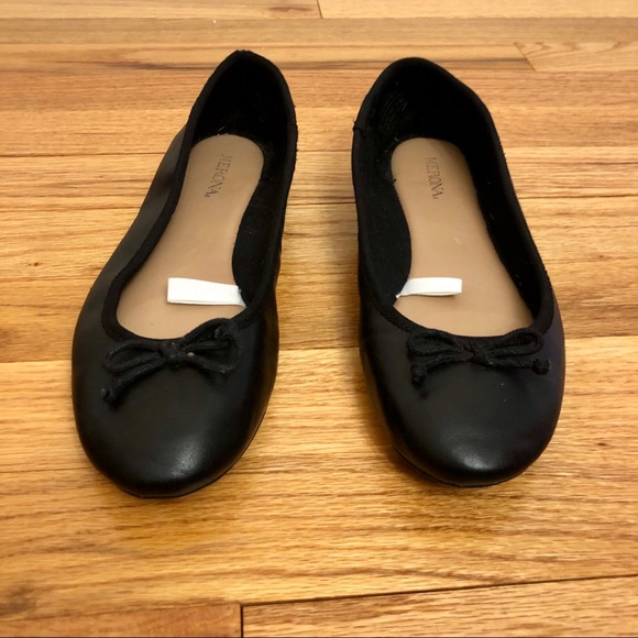 Merona ballet flats (black vegan leather) - Picture 2 of 10
